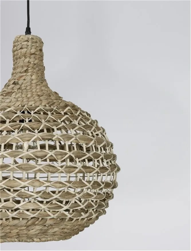 Lustra / Pendul modern design natural GRIFFIN D-46cm
