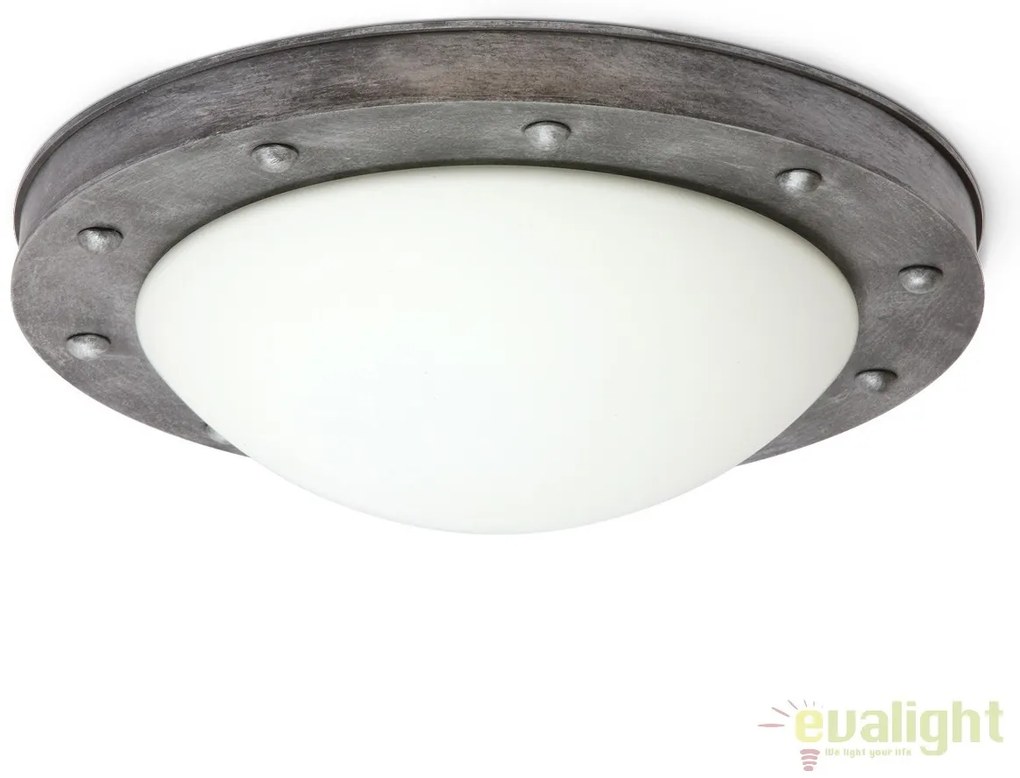 Aplica perete sau tavan design industrial din fier forjat DE 2551, 54cm