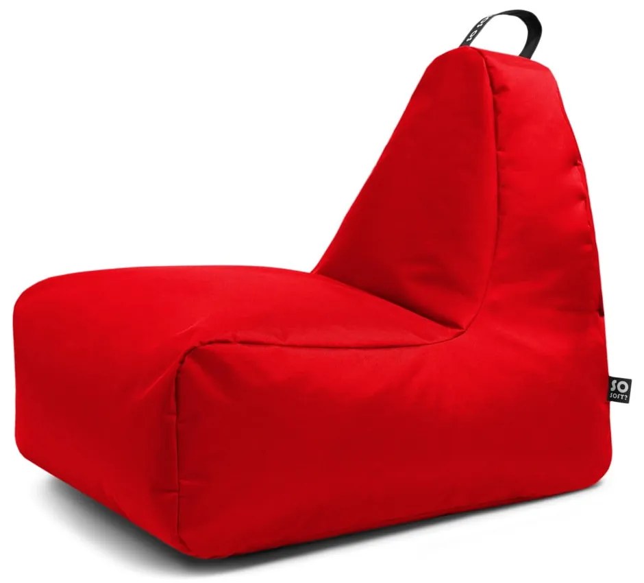 Fotoliu bean bag roșu Chill XL – So Soft?