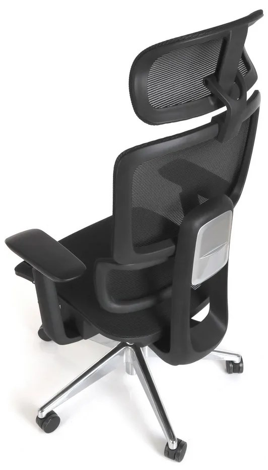 Scaun de birou Lustro, negru
