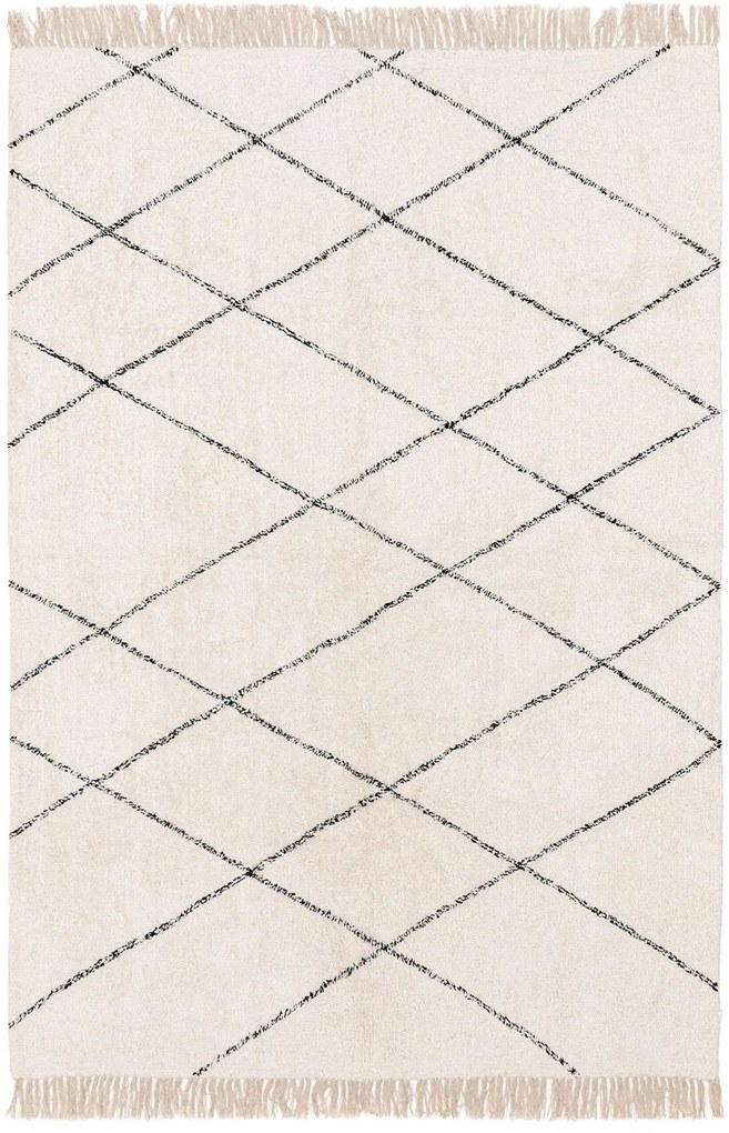 Covor crem NAOMI 80 x 120 cm
