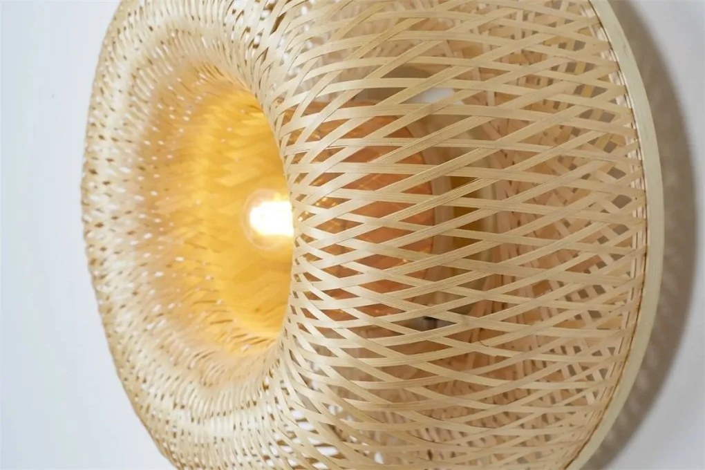 Plafoniera Eco, Bambus, Barbados natural 35cm
