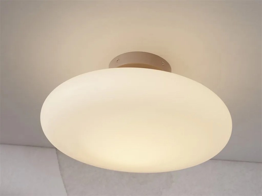 Plafoniera moderna design decorativ Sapporo alb/sand