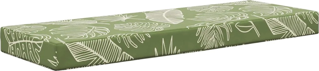 vidaXL Pernă pentru șezut Design cu frunze 115 x 40 x 8 cm