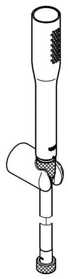 GROHE 27459000 - Set de duș VITALIO GET STICK 1500 mm, crom lucios