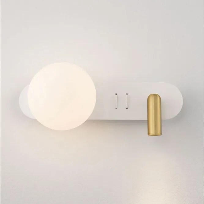 Aplica de perete cu reader LED NOBLE