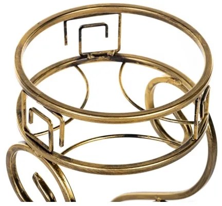 Suport de flori 64x60 cm auriu