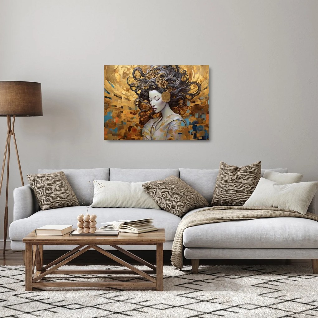 Tablou pe sticlă - Luminozitate (70x50 cm)