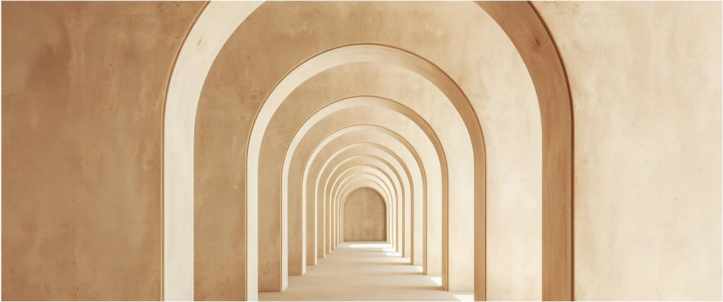 Tablou - Pasaj Bej (120x50 cm)
