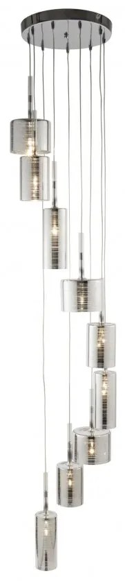 Lustra suspendata design modern 40cm Linen 9L 1939-9CC SRT