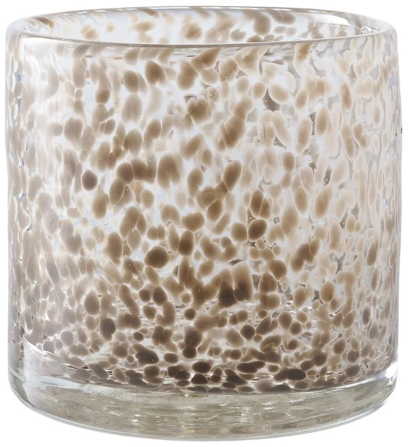 Sfeșnic pentru lumânări pastilă din sticlă – House Nordic