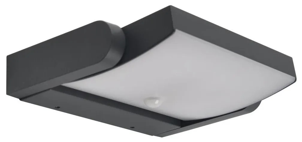 Aplică LED de exterior cu senzor Brilagi ANKLE LED/18W/230V 4000K IP65
