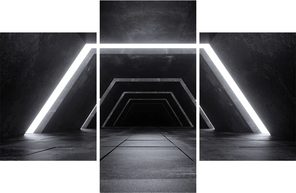 Tablou - Tunel futurist (90x60 cm)