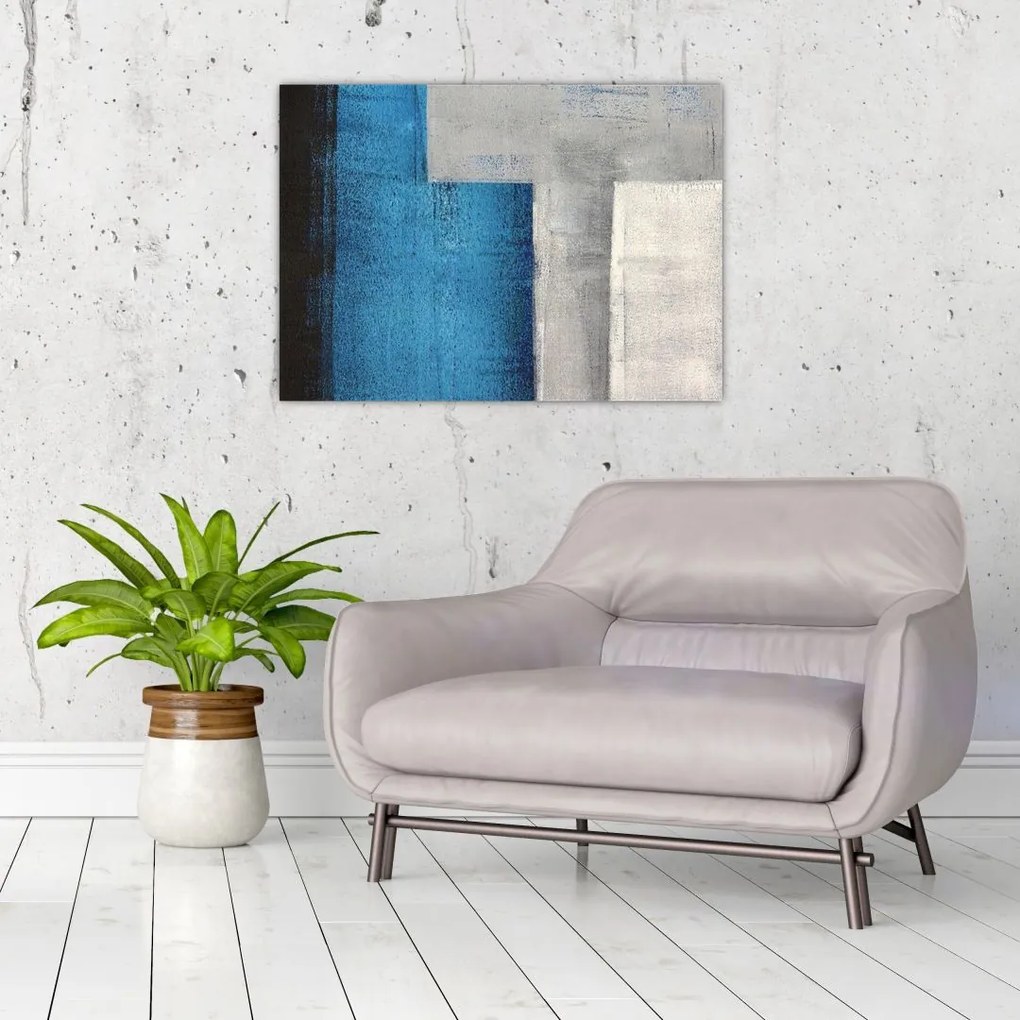 Tablou pe sticlă Abstracție (70x50 cm)