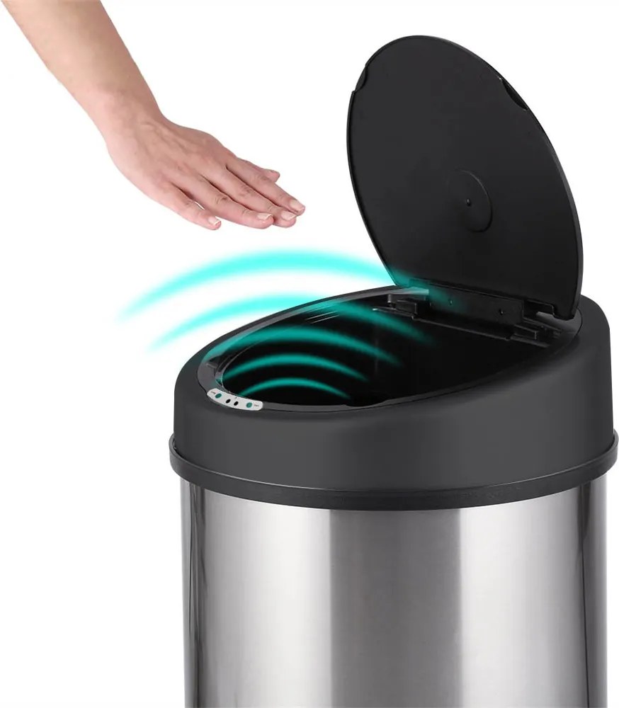 Cos de gunoi cu senzor, 52 l