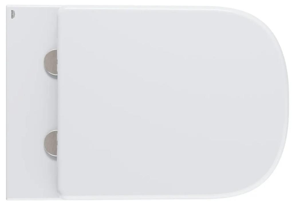 Vas wc suspendat Grohe Euro Ceramic Rimless, 37.5x54cm, alb - 39538000