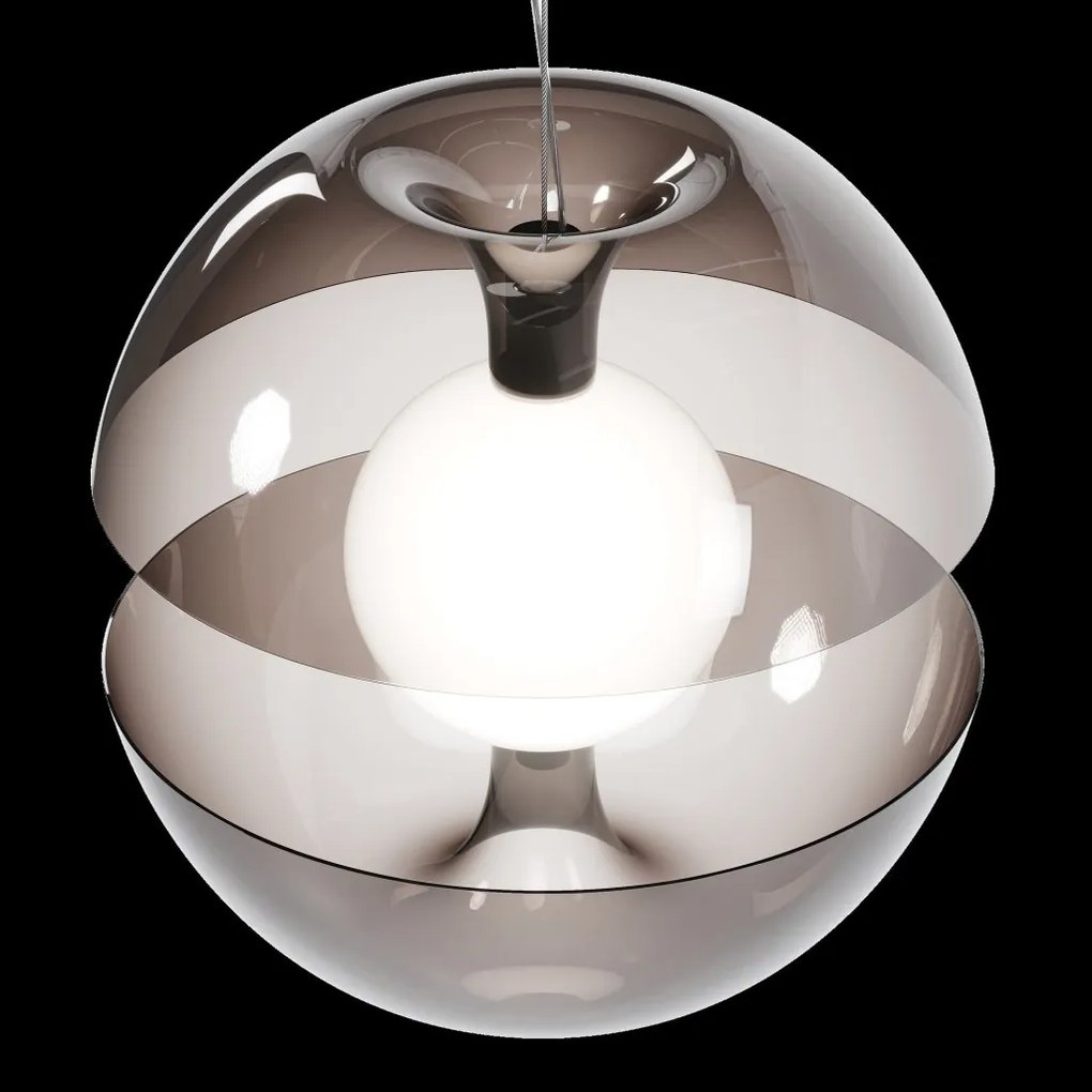Pendul LED, lustra design modern Rebel crom
