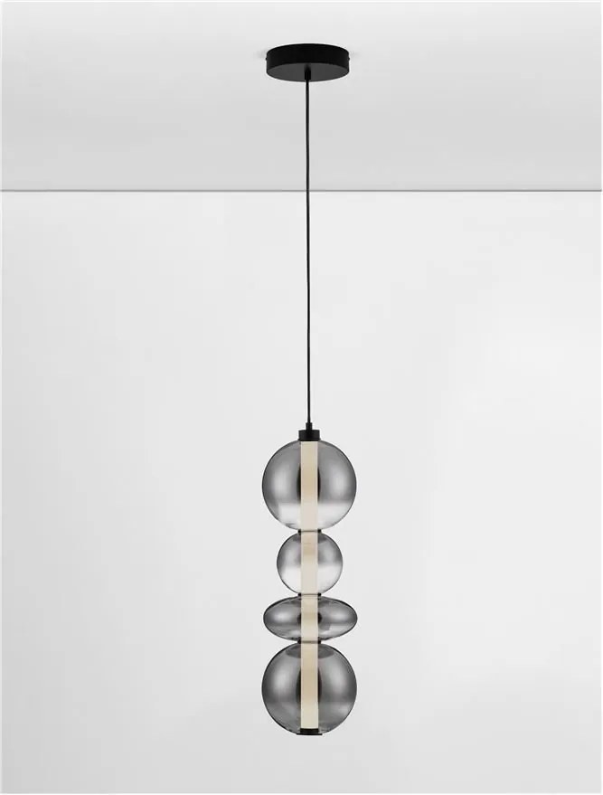 Pendul, Lustra LED design modern decorativ CRATER