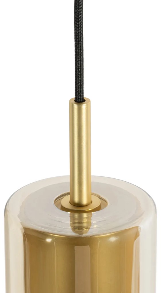 Lampă modernă cu pandantiv aurie pentru sistem de șină monofazat - Iconic Lloyd