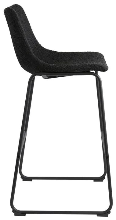 Scaun de bar negru Jeddo – Light &amp; Living