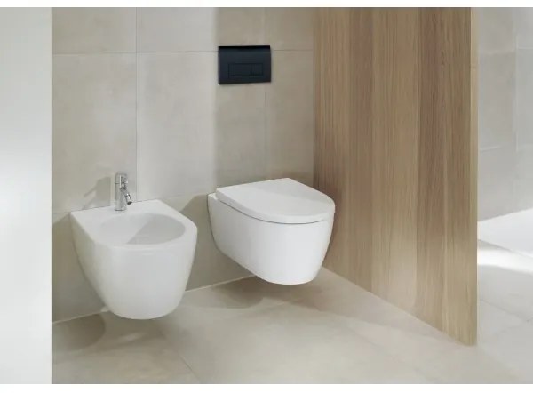 Set rezervor incastrat si cadru, Geberit Duofix, cu clapeta Delta 50 negru lucios si set de fixare, 458.128.DW.1