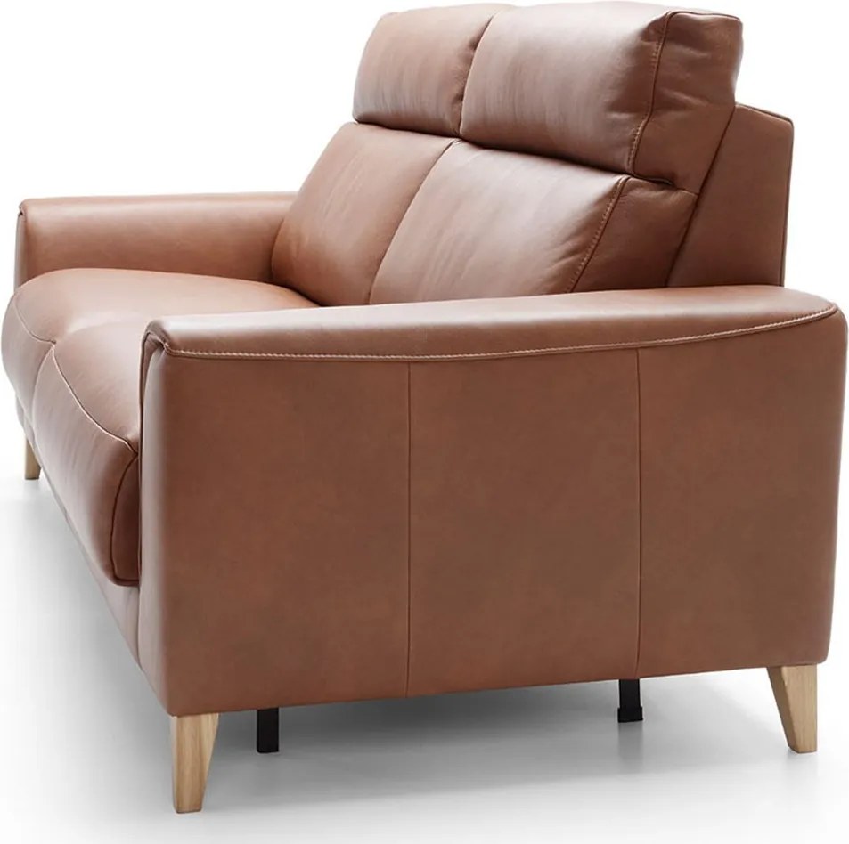 Canapea lemn masiv LEGATO, 203 × 103 × 101 cm