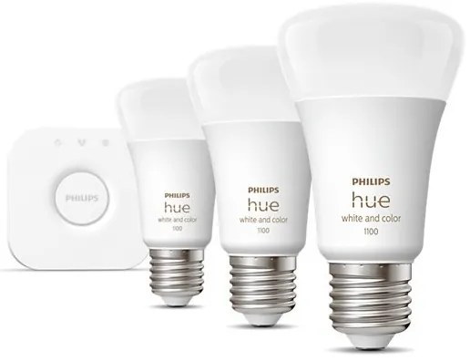 Set de bază Philips Hue WACA 3xE27/9W/230V 2000-6500K + hub conexiune