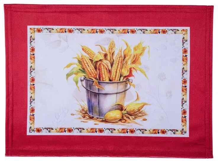 Set de 4 suporturi și traversă de masă PUMPKINS