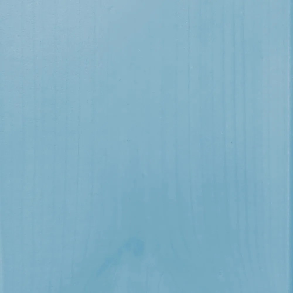 Pat matrimonial albastru deschis din lemn masiv de pin cu somieră 180x200 cm Japan – Karup Design