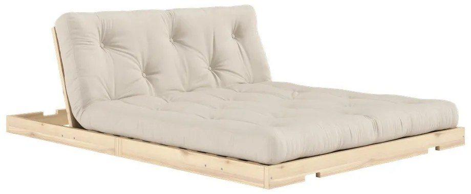 Canapea bej extensibilă 145 cm Flip – Karup Design