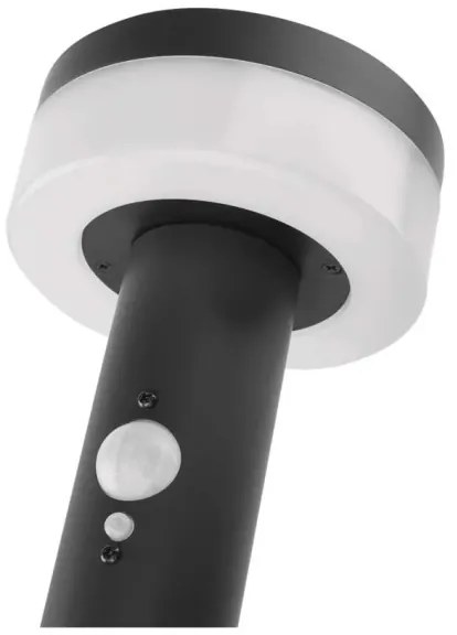 Lampă LED solară cu senzor LED/2W/3,7V 1200 mAh IP44 50 cm