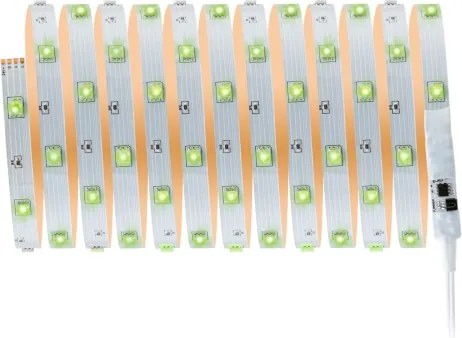 Paulmann 3988 - Bandă LED RGBW, 13 W, dimabilă, TIP, 5 m, 230 V + telecomandă