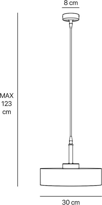 Lustra, Pendul din alama Elegant Design 30cm