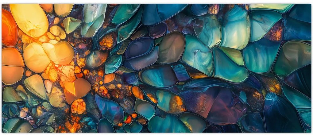 Tablou - Mozaic de sticlă (120x50 cm)