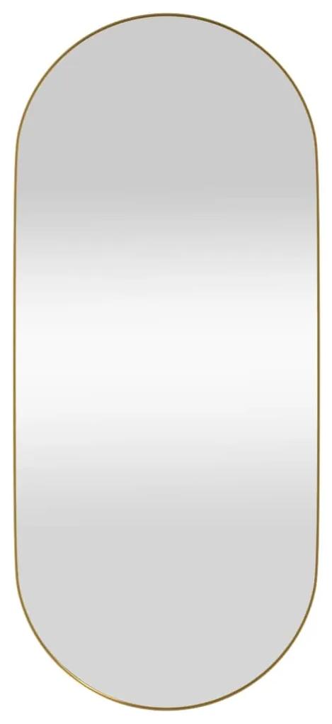 Oglinda de perete, auriu, 35x80 cm, ovala 1, Auriu, 35 x 80 cm