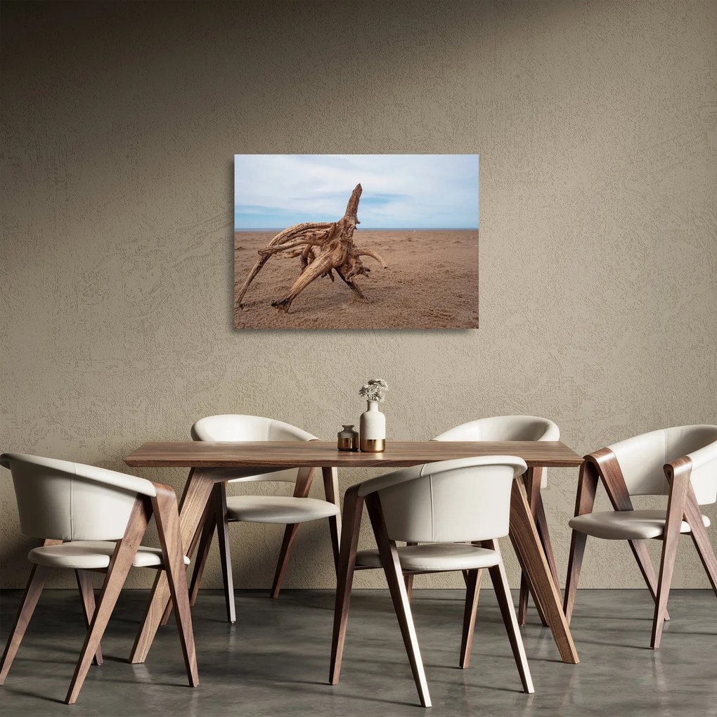 Tablou pe sticlă - Inundație de mare (70x50 cm)