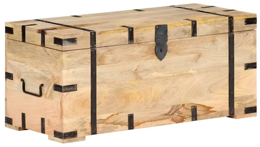 289634 vidaXL Cufăr, 90 x 40 x 40 cm, lemn masiv de mango