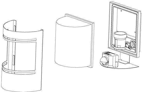 Aplică de exterior CERNO 1xE27/40W/230V IP44 Eglo 99565