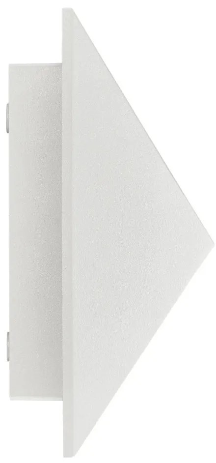Aplica de perete pentru iluminat exterior IP54 Pontio 15 alb