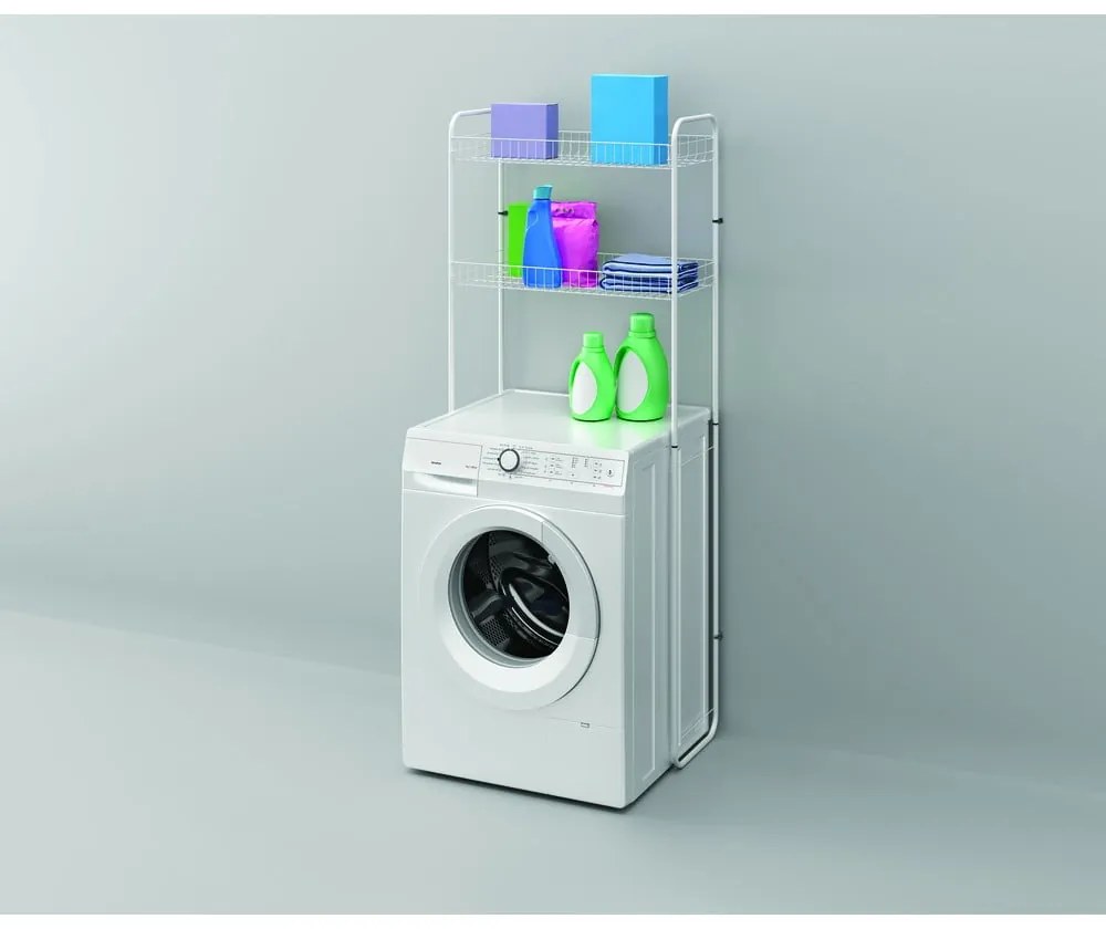 Etajeră cu 2 rafturi deasupra mașinii de spălat Metaltex Sky Wash