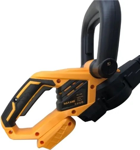 Foarfeca cu acumulator pentru gard viu HAYAMI HA-1038 + 2 baterii + accesorii