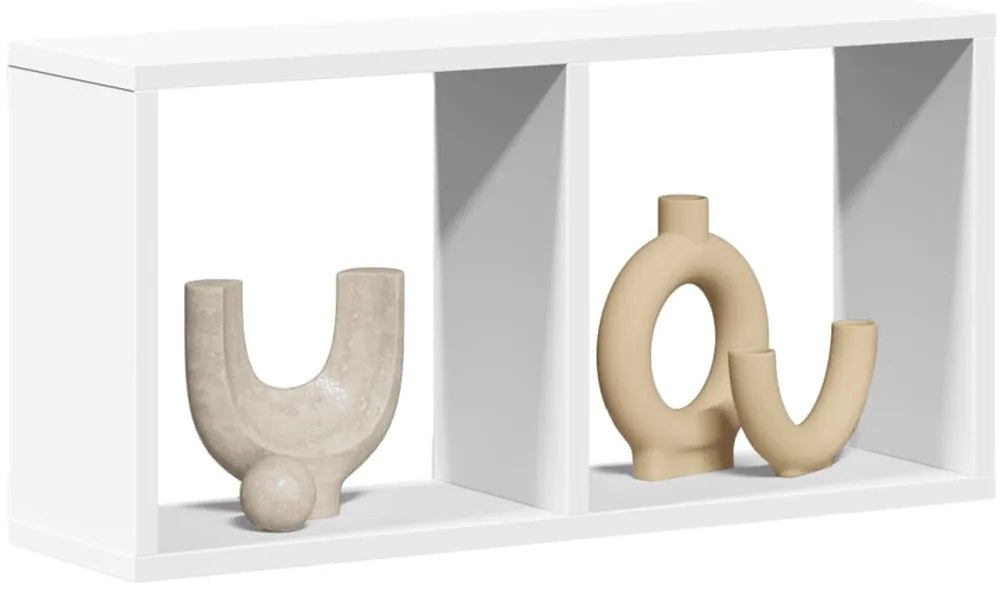 vidaXL Dulap de perete, alb, 60x16x30 cm, lemn prelucrat