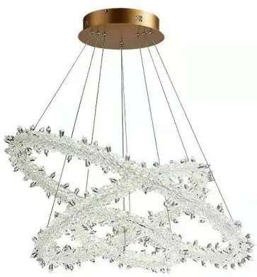 Lustra LED, Elit's Navarro, Gold 60-40, 60w