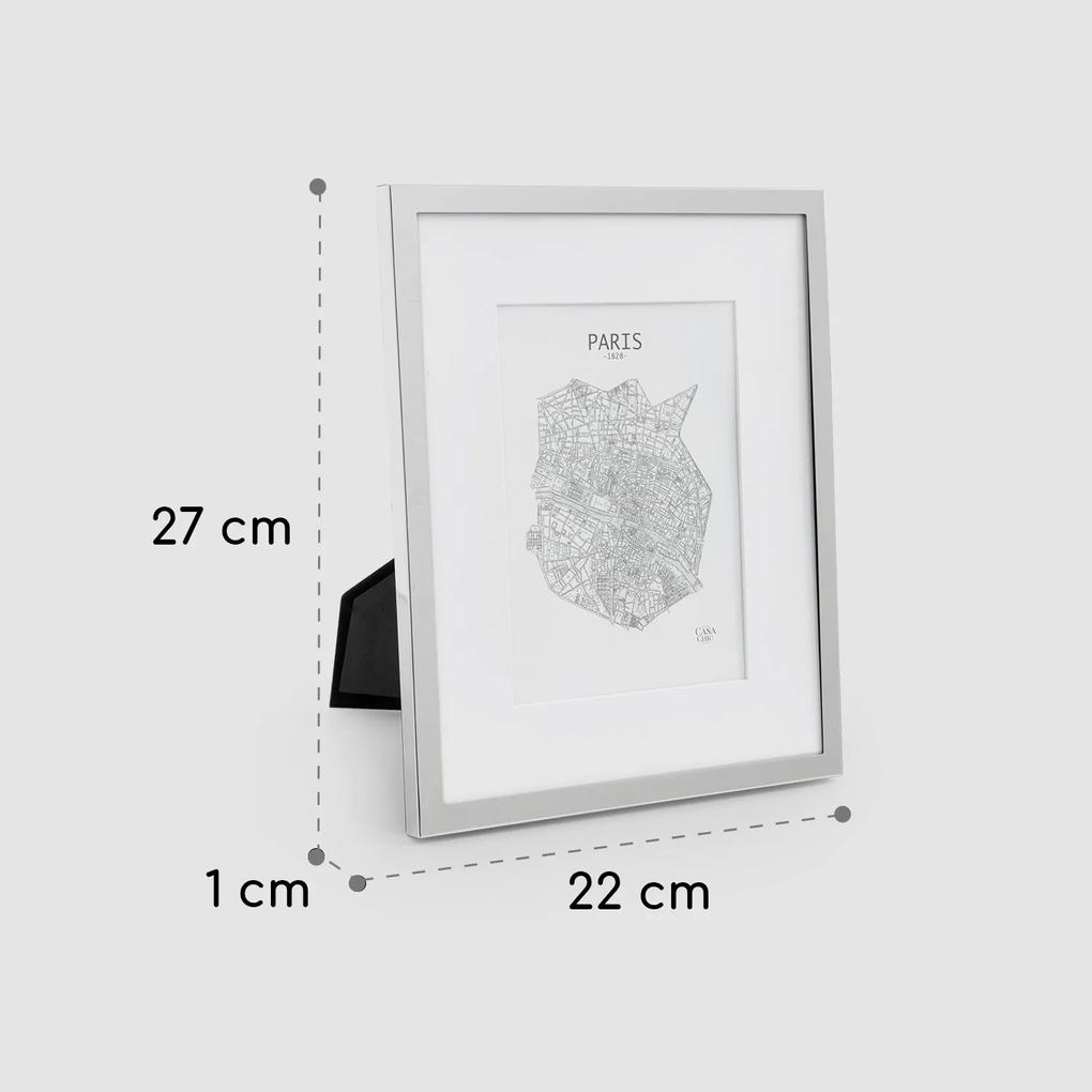 Berwick, ramă pentru fotografii, dreptunghiulară, fotografii 24,8 x 19,3 cm, montată, sticlă