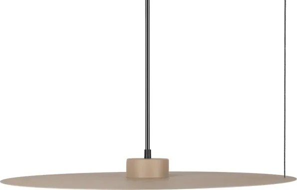 Lustră suspendată pe cablu PIATTO, 1xGX53/15W/230V, Ø 55 cm, bej
