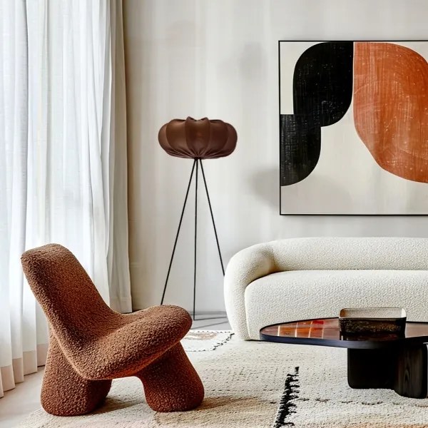 Lampadar CAFEE 1xE27/40W/230V maro/negru