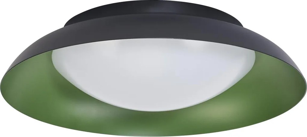 Osram - Plafonieră LED reglabilă ORBIS PLATE LED/19W/230V, diam. 31 cm, verde/negru