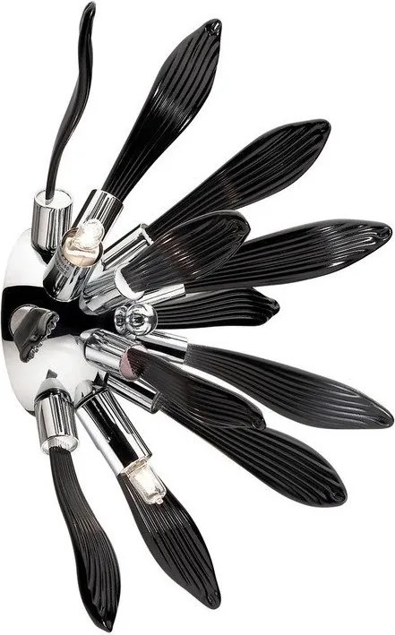 Aplica moderna diametru 36cm CORALLO Ap3 nero 086606