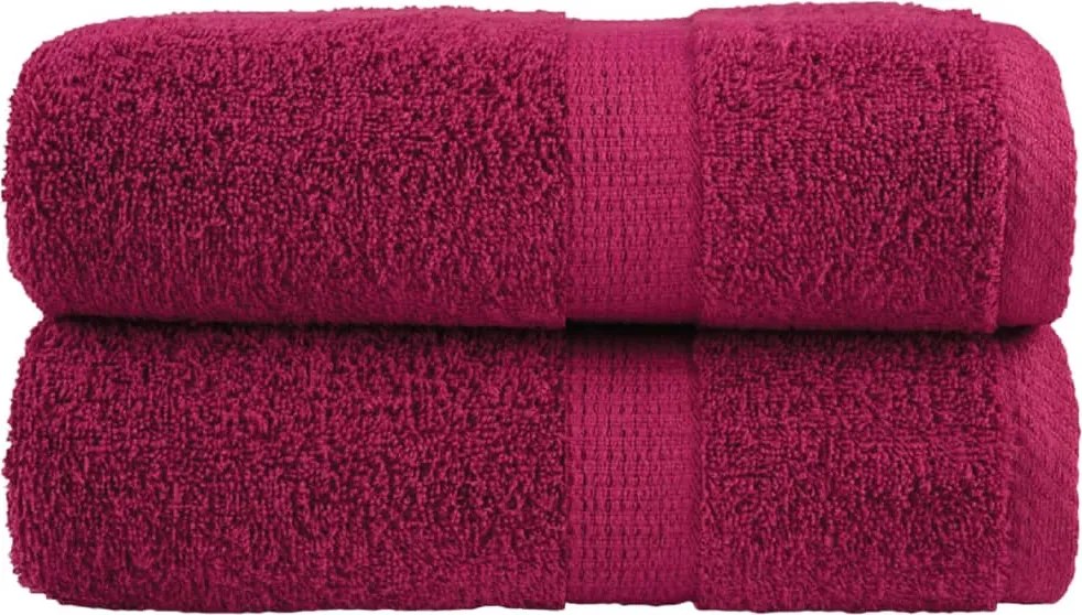 vidaXL Prosoape oaspeți premium, SOLUND, 2 buc. 30x50cm 600gsm