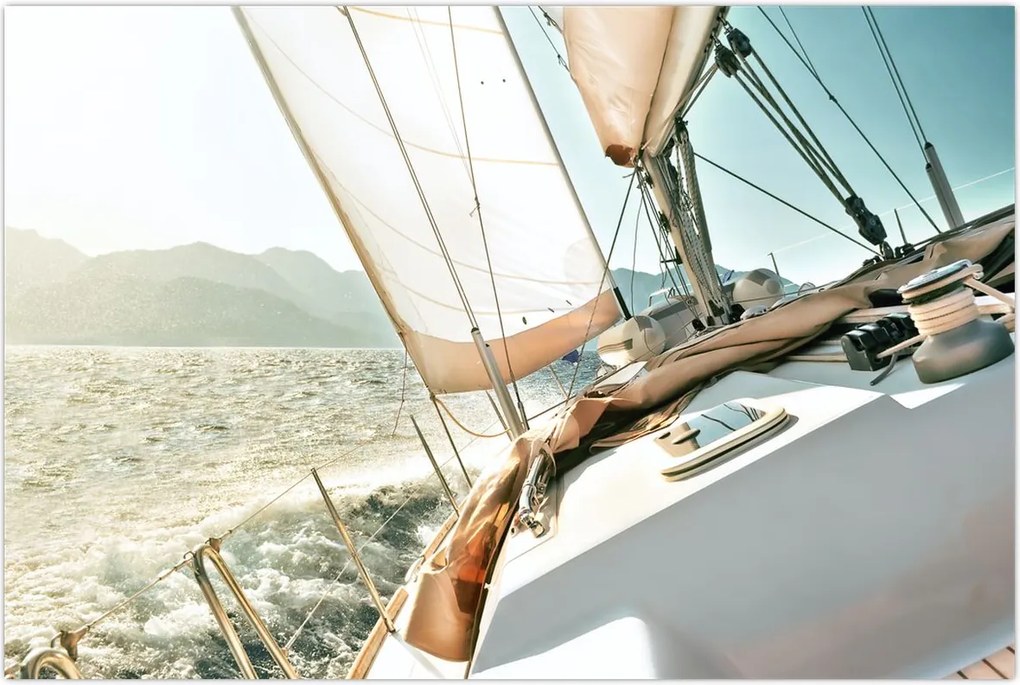 Tablou - Yacht (90x60 cm)